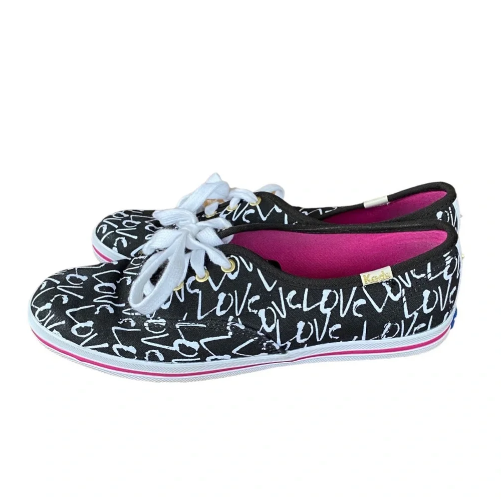 Kate Spade New York KEDS Sneakers Love black/white size 6